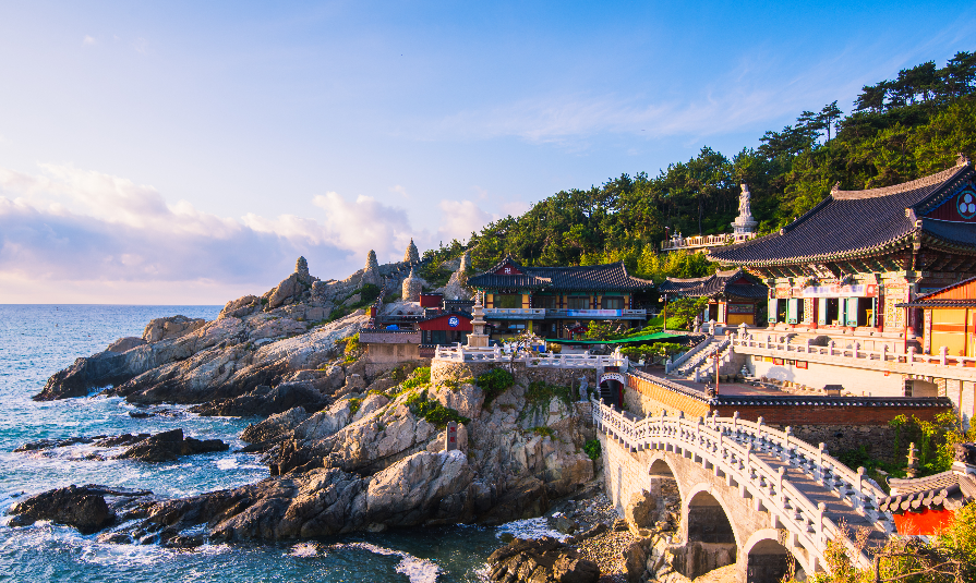 Haedong Yonggungsa Temple in Busan, South Korea