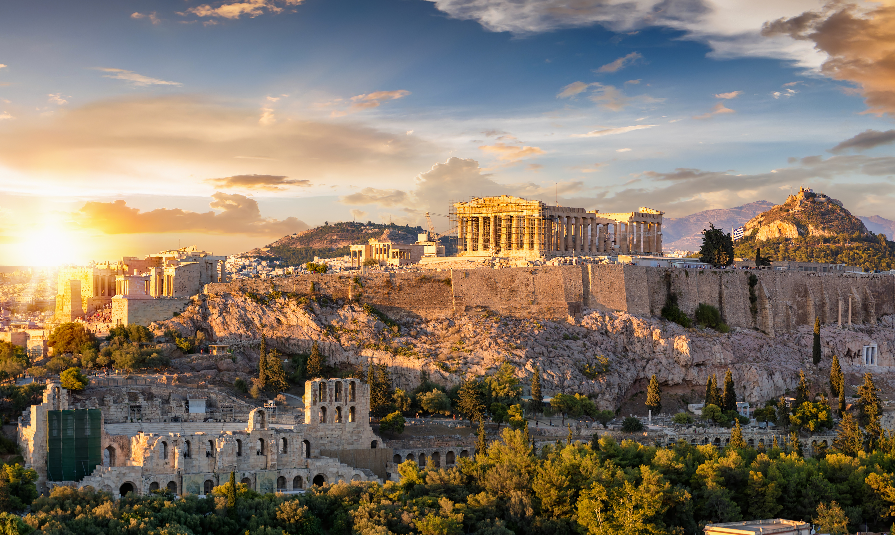 The Acropolis of Athens, Greece