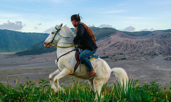 Bromo, East Java , Indonesia