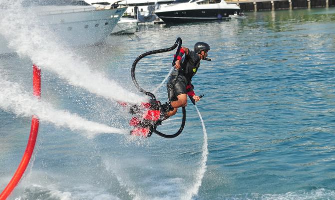 Zapata Racing water propelled flyboard 